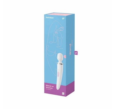 Masażer - Satisfyer Wand-Er Women White